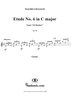 Etude No. 6 in C major - From "24 Etudes"  Op. 48
