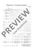 Responsorio - O magnum mysterium - Choral Score