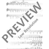 Das Jahr im Lied - Alto