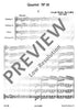 String Quartet F major - Full Score
