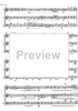 Fanfares et Chanson de Bergers - Score