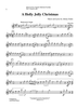 Music for Four, Collection No. 1 - Popular Christmas Favorites - Bb Clarinet 1