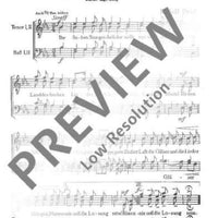 Sängerspruch des SB Rheinland-Pfalz / Begrüßung der Sänger - Choral Score