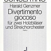 Divertimento giocoso - Score