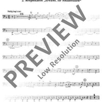 Vergangen ist die Nacht - Double Bass