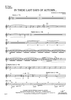 In These Last Days of Autumn... - Tenor Saxophone
