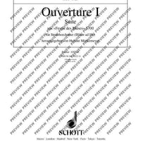 Overture I - Score