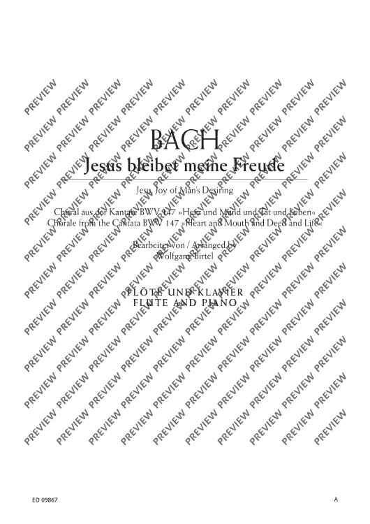 Jesu, Joy of Man's Desiring