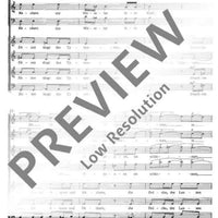 Nachts - Choral Score