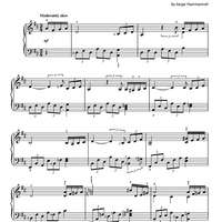 18th Variation from Rhapsody on a Theme of Paganini