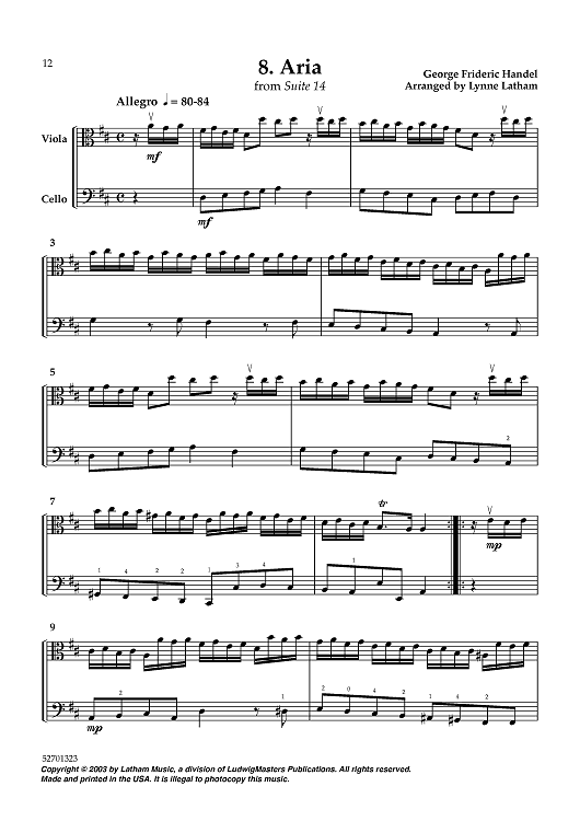 Aria - from Suite 14