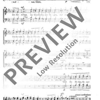 Weihe der Nacht - Choral Score