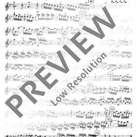 VI. Concert in G minor - Violin I