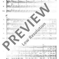 Cantata No. 12 (Dominica Jubilate) - Full Score