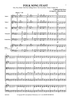 Folk Song Feast - Full Score