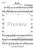 Rondo from Horn Concerto No. 4 (abridged) for Horn or Trumpet Solo and Band - Snare Drum/Bass Drum
