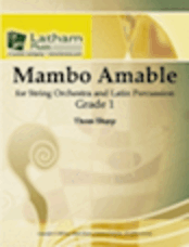 Mambo Amable -  for String Orchestra and Percussion - Violin 2