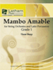Mambo Amable -  for String Orchestra and Percussion - Score