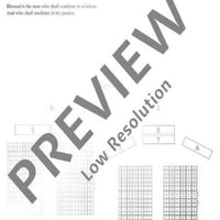 Beatus vir - Choral Score