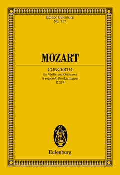 Concerto A Major - Full Score