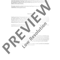 Trumpet Concerto - Piano Score and Solo Part