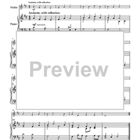 Ten Easy Hymns for Violin and Piano