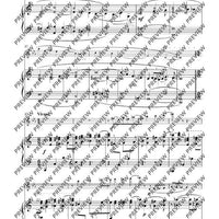 Variations on a theme by Felix Mendelssohn Bartholdy - Score and Parts