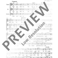 Der Einsame - Choral Score