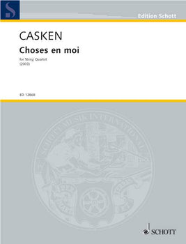 Choses en moi - Score and Parts