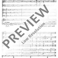 Des Antonius von Padua Fischpredigt - Score