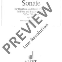 Sonata No. 1 G Major