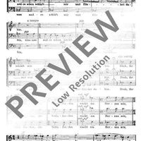 Die Entschlafenen - Choral Score