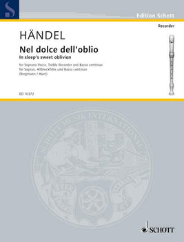 Nel dolce dell' oblio - Score and Parts