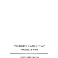 1. String quartet - Score and Parts