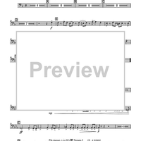 Five Dances for Five Clarinets - 3rd Trombones