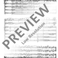 Ein Jäger aus Kurpfalz - Score