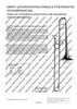 Fingering Table for Trombone (tenor)