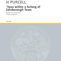 Twas within a furlong of Edinborough Town in E minor