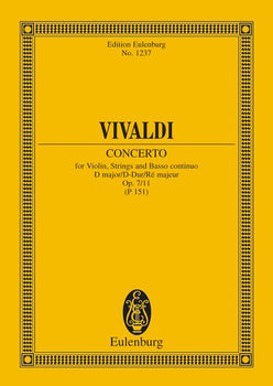 Concerto D Major - Full Score