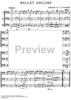 Ballet Anglois - Bass Clef Instrument
