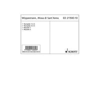Missa di Sant´ Anna - Set of Parts