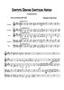 Cantate Domine Canticum Novum - Score