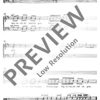 Bei meinem Liebchen wär' ich gern - Choral Score