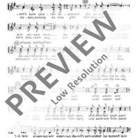 Armer, kleiner Tanzbär - Choral Score