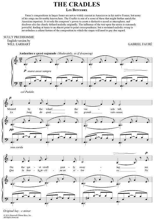 The Cradles (Les Berceaux)