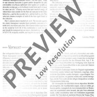 8 Chansons - Performing Score