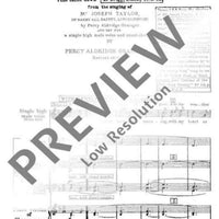 British Folk-Music Settings - Choral Score