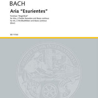 Aria "Esurientes" - Score and Parts