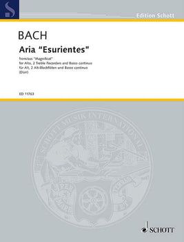 Aria "Esurientes" - Score and Parts