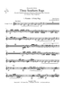 Three Southern Rags - Bb Trumpet 2
